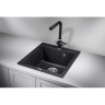 Кухонная мойка GRANULA GR-4651 шварц (черный металлик) 4651 SHBAPC